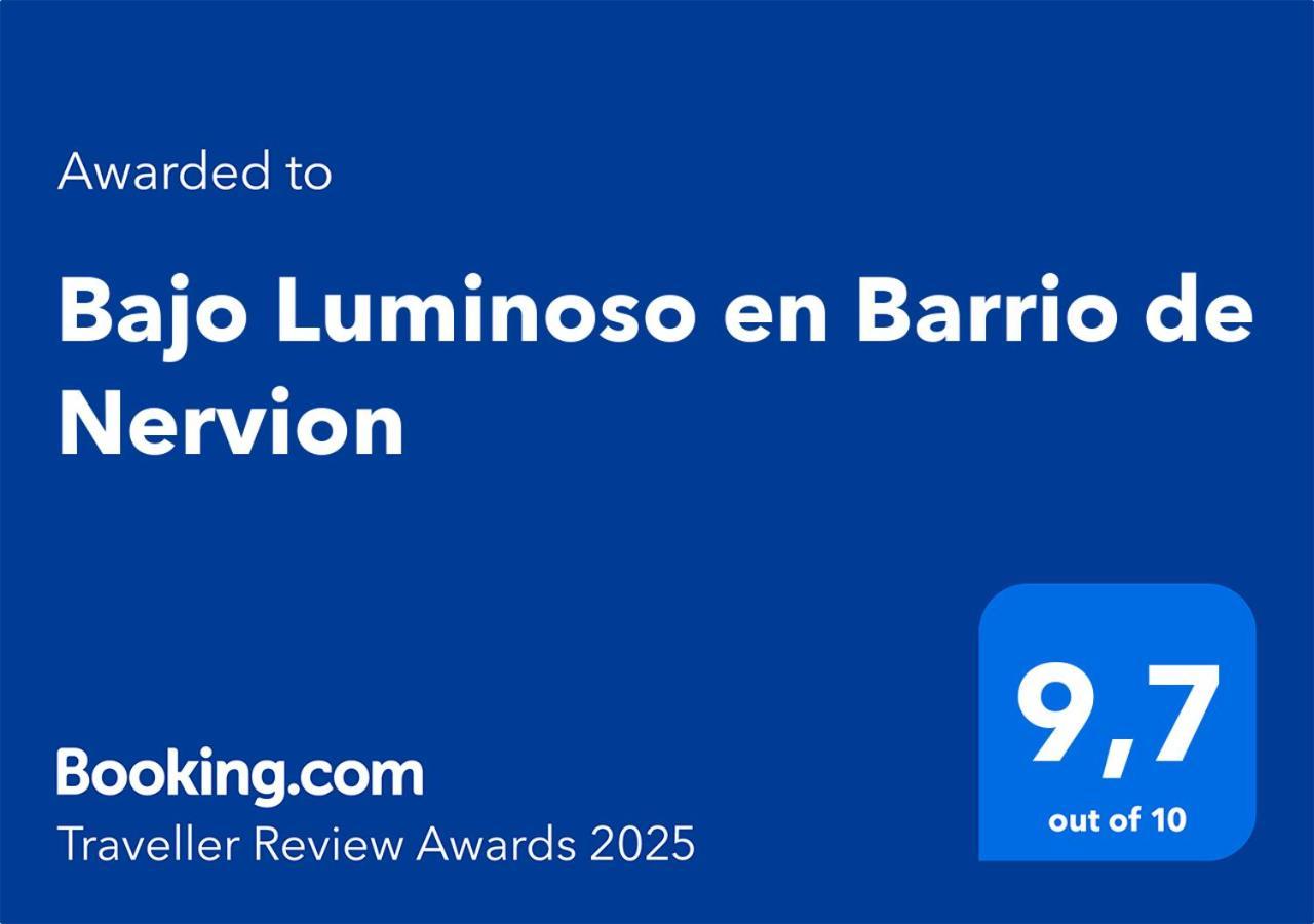 Bajo Luminoso En Barrio De Nervion Apartment Севиля Екстериор снимка
